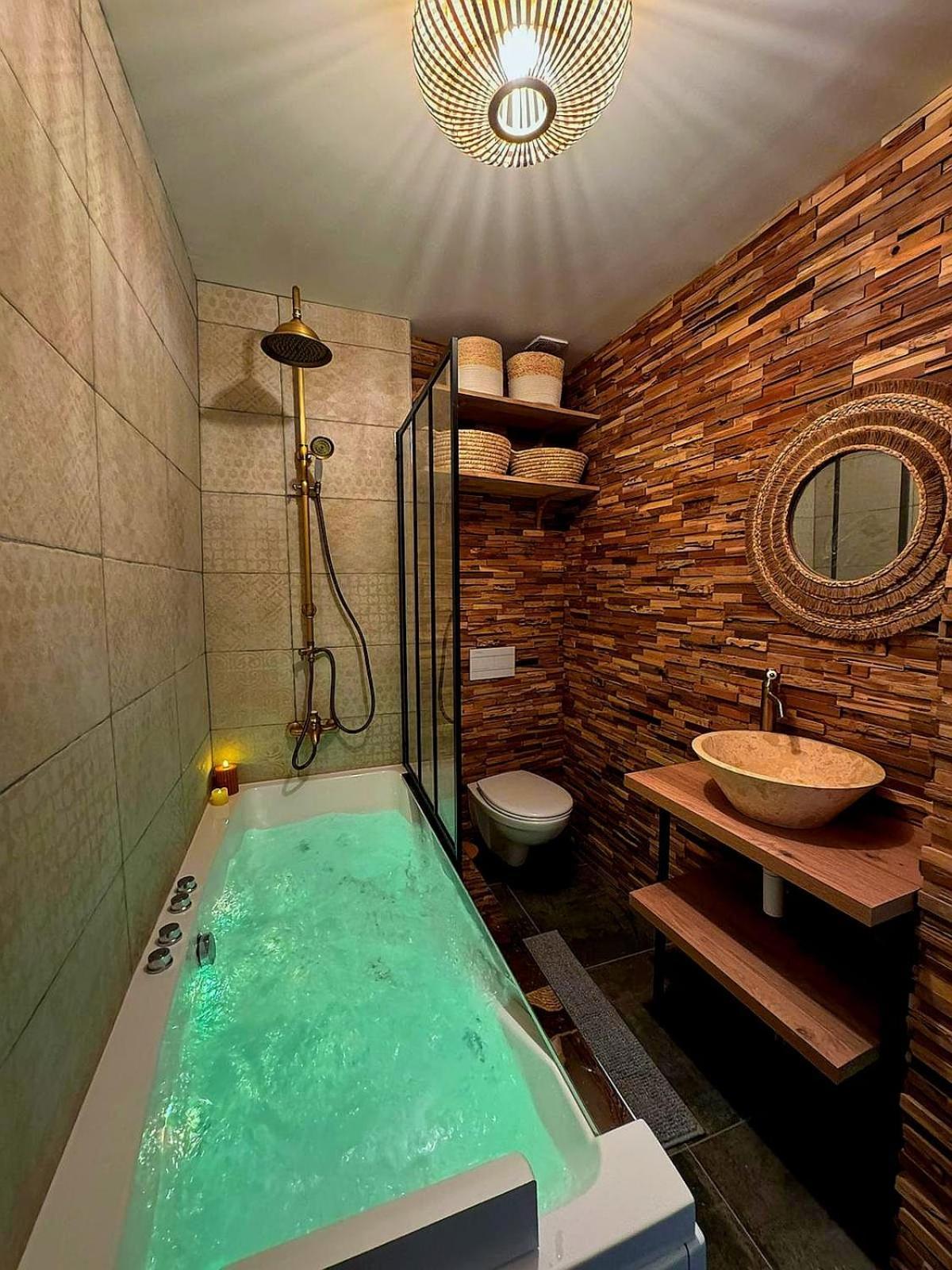 Duplex Safari Jusqu'A 4 Personnes, Spa, Cinema Et Lit Sous Les Arbres, Day Use, 10 Min Centre Ам'єн Екстер'єр фото