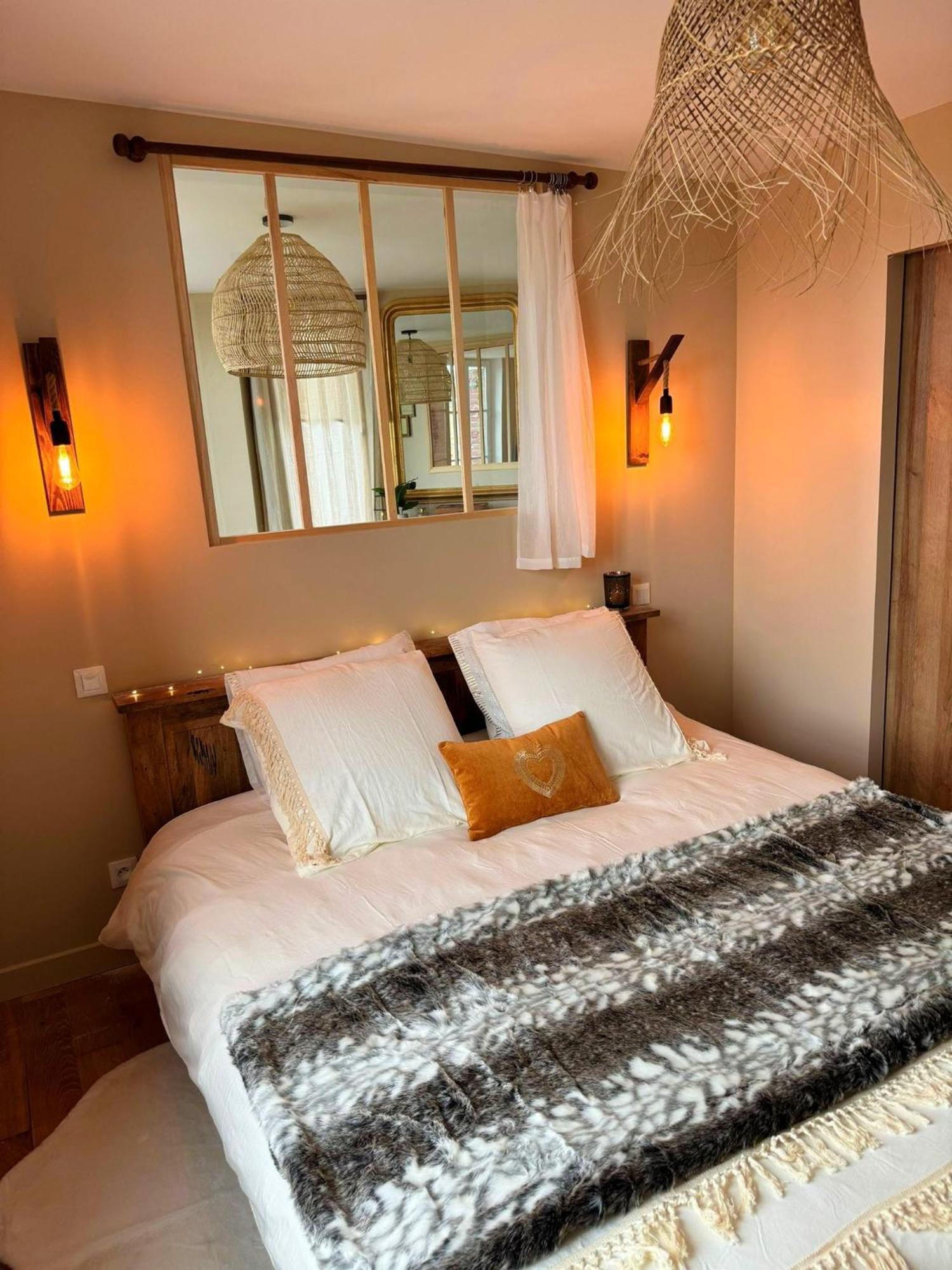 Duplex Safari Jusqu'A 4 Personnes, Spa, Cinema Et Lit Sous Les Arbres, Day Use, 10 Min Centre Ам'єн Екстер'єр фото