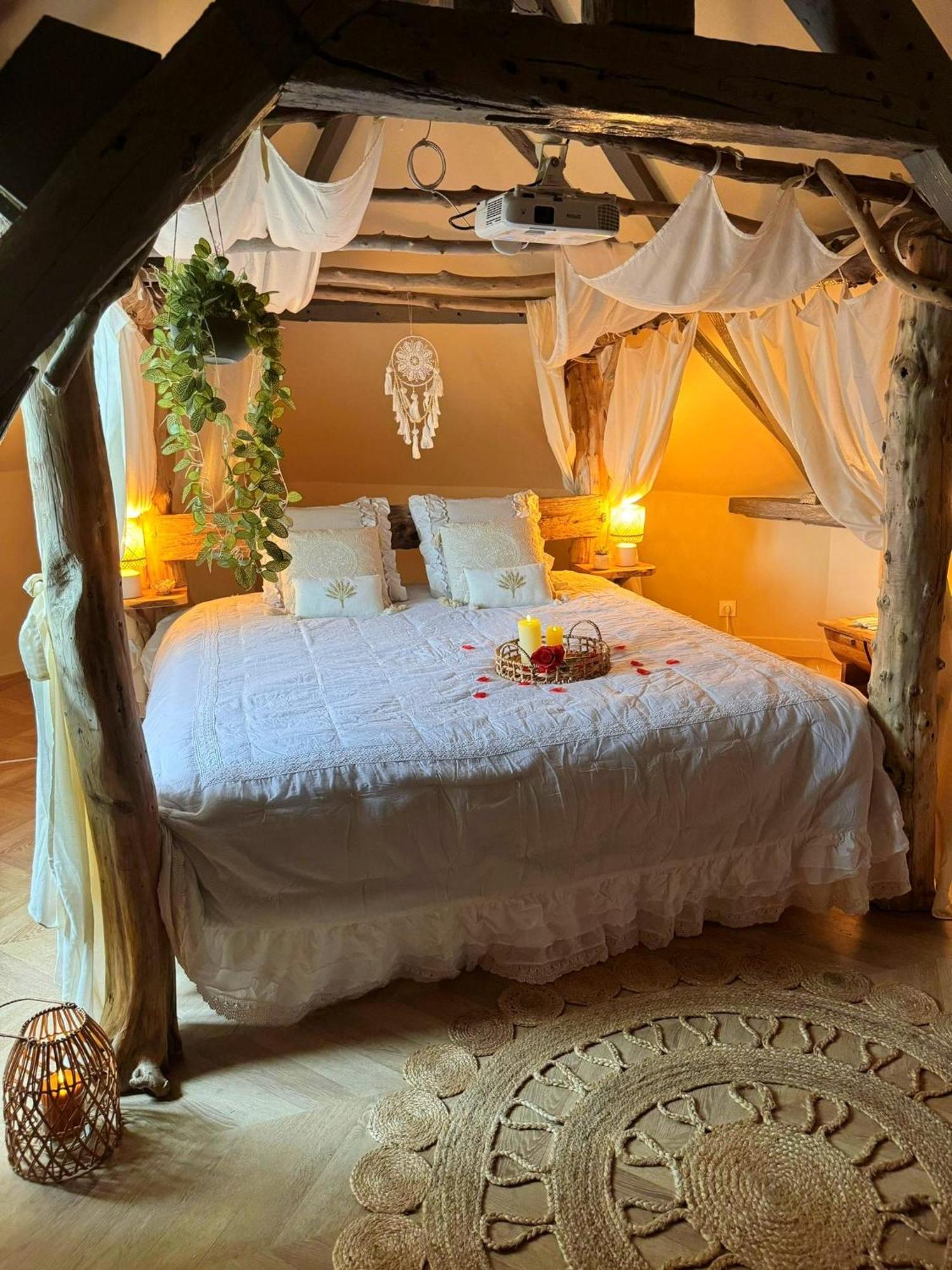 Duplex Safari Jusqu'A 4 Personnes, Spa, Cinema Et Lit Sous Les Arbres, Day Use, 10 Min Centre Ам'єн Екстер'єр фото
